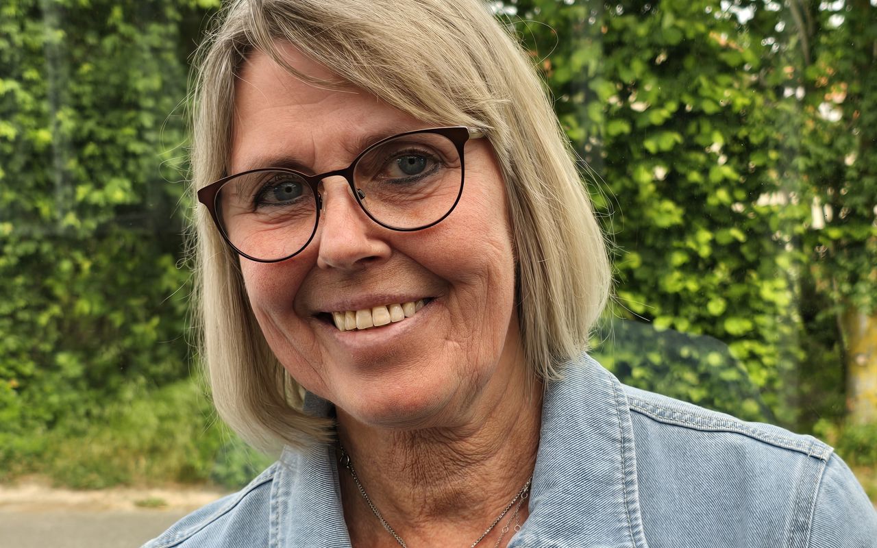 Portræt af Liselotte Petersen