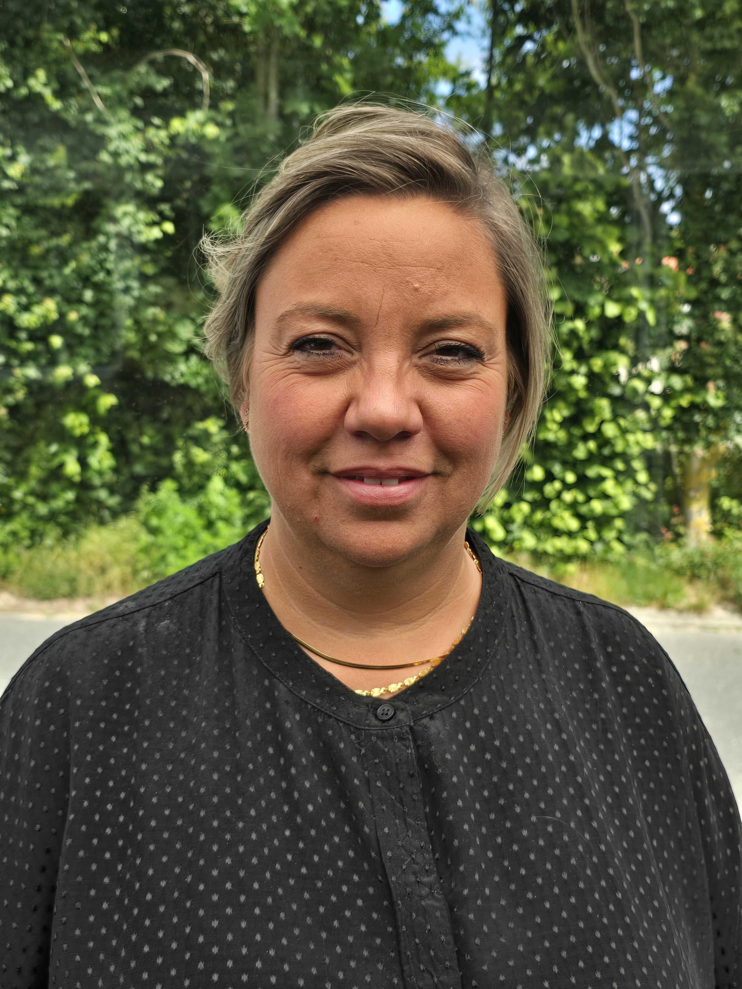 Portræt af Charlotte Clausen