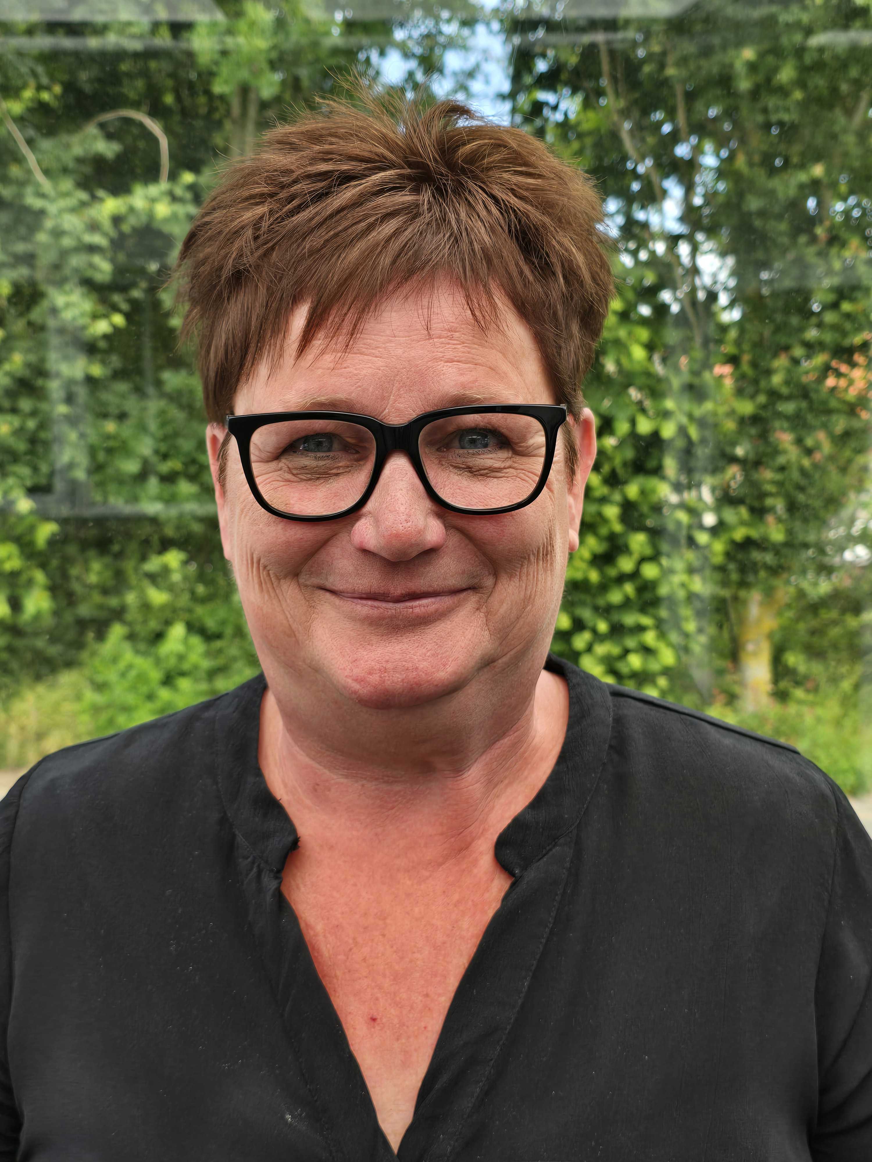 Portræt af Charlotte Christiansen