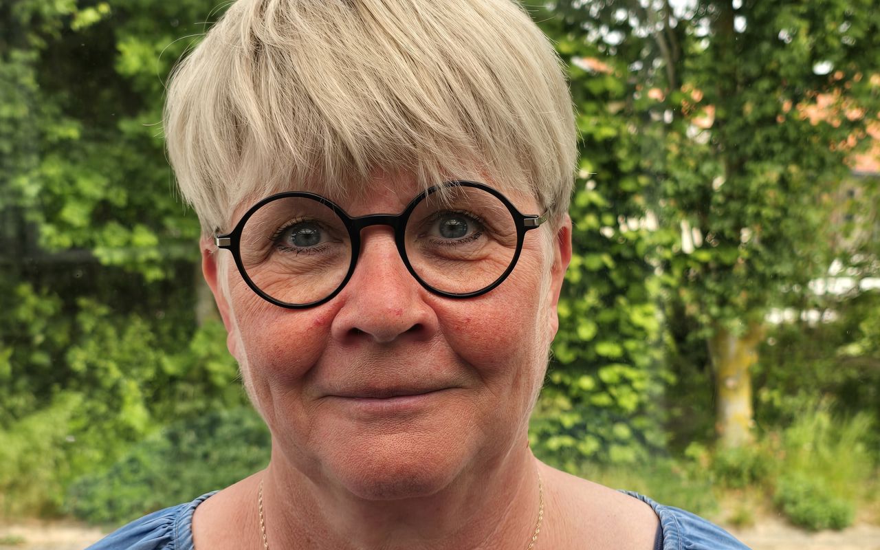 Portræt af Gitte Corfixen