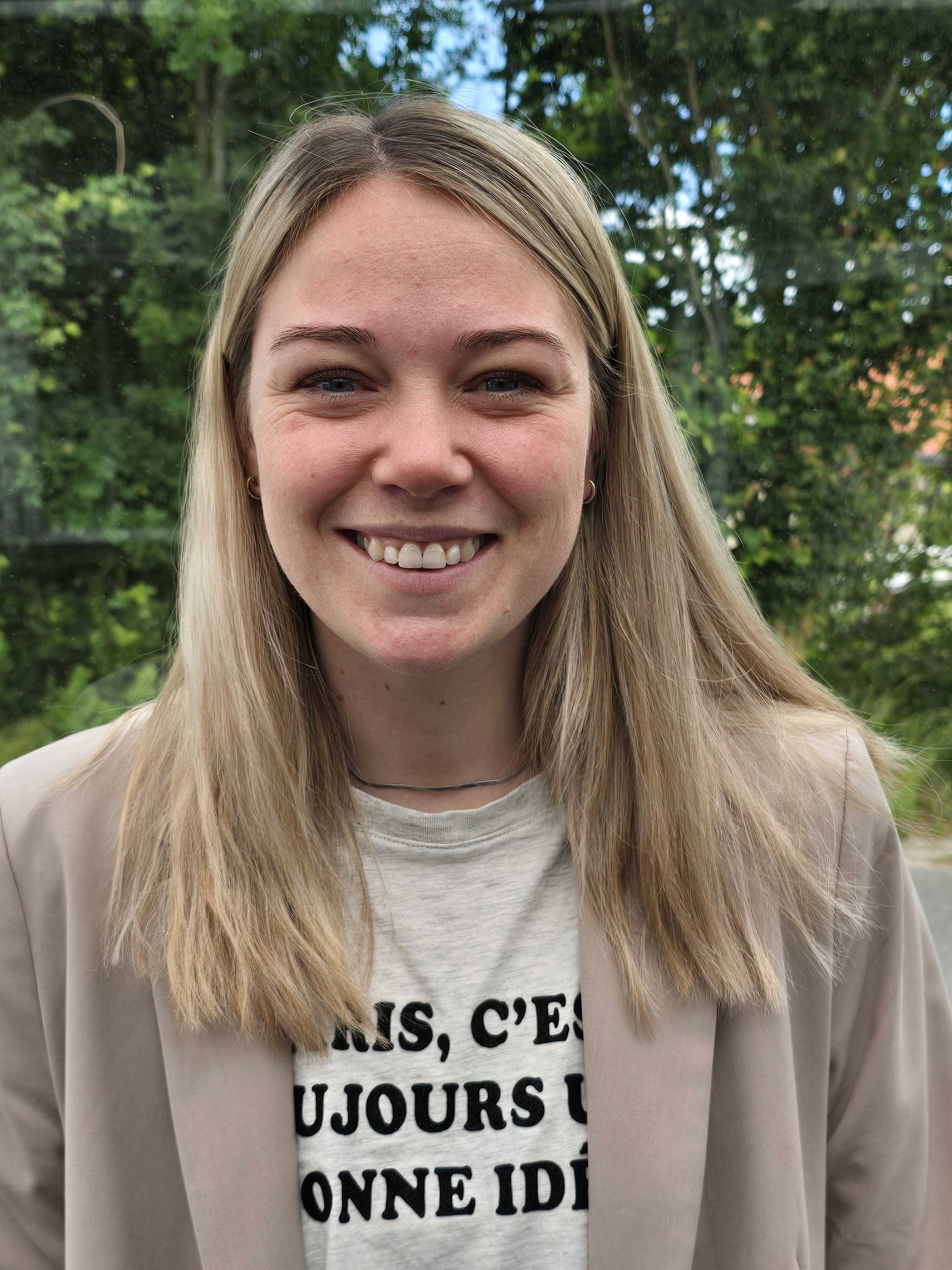 Portræt af Sindie Lindenhoff Finsen